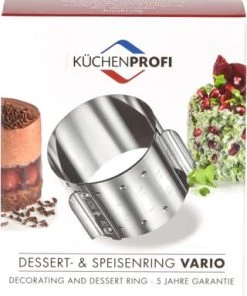 KÜCHENPROFI Dessert- Und Speisenring "Vario", Verstellbar, Ø 7 – 9 Cm 5 KÜCHENPROFI Dessert- Und Speisenring "Vario", Verstellbar, Ø 7 – 9 Cm -Angebote Backen Store unnamed file 109