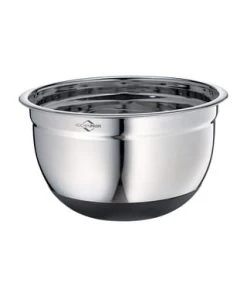 KÜCHENPROFI Rührschüssel, Edelstahl, Rutschfest, 4,8 L