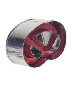 Westmark Ausstechform "Brezel", Ø 6,4 Cm Gesamt: Länge 6,4cm, Breite 4,5cm, Höhe 3,9cm