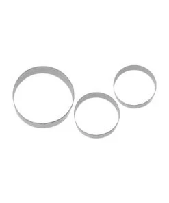 Westmark 3 Terrassen-Ausstechf. Ringe, Backutensilien