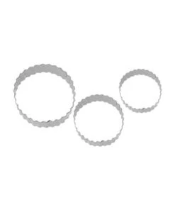 Westmark Terrassen-Ausstechformenset "Ring", 3-Teilig Gesamt: Durchmesser 4cm, Durchmesser 5cm, Durchmesser 6cm