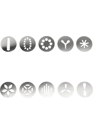 KAISER Gebäckpressen-Set, 10 Motivscheiben 4 KAISER Gebäckpressen-Set, 10 Motivscheiben – Bild 2