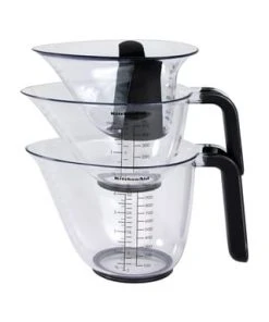 KitchenAid Messbecher-Set, 3-tlg.