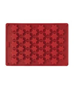 Birkmann Backform "BS Zimtsternchen Little Christmas Edition", Rot Gesamt: Länge 38,599998cm, Breite 26,1cm, Höhe 1,72cm