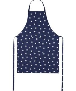 KRACHT® Küchenschürze "Sterne", Strapazierfähig 11 BLAU