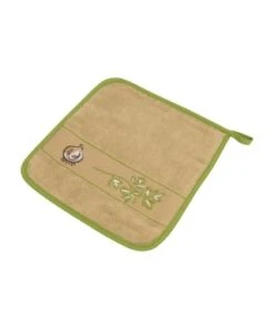 KRACHT® Topflappen "Gemüsestreifen" NATUR