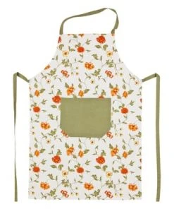 KRACHT® Schürze., Blümchen NATUR