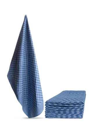 Aspero® 10 Geschirrhandtücher Xirus Blau 3 Aspero® 10 Geschirrhandtücher Xirus Blau