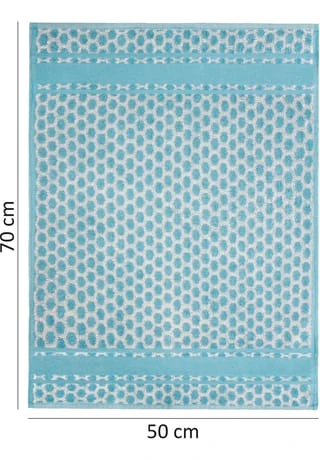 Aspero® 3 Frottee Baumwoll-Geschirrtücher Blau 5 Aspero® 3 Frottee Baumwoll-Geschirrtücher Blau – Bild 3