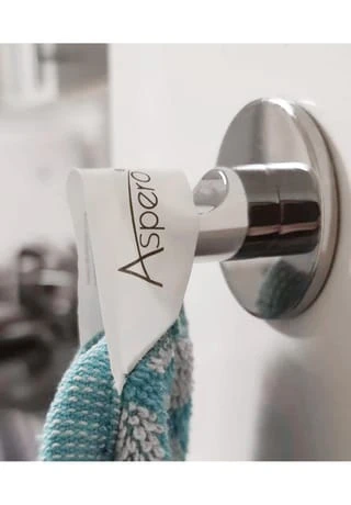 Aspero® 3 Frottee Baumwoll-Geschirrtücher Blau 9 Aspero® 3 Frottee Baumwoll-Geschirrtücher Blau – Bild 7