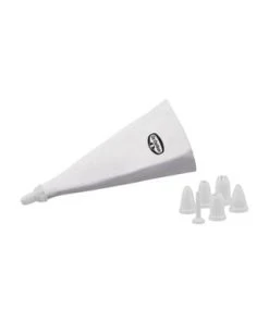 Dr. Oetker Spritzbeutel "Classic", Mit 6Tüllen, Verzier-Set