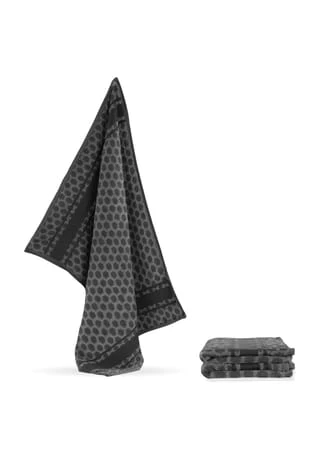 Aspero® 3 Frottee Baumwoll-Geschirrtücher Dunkelgrau 3 Aspero® 3 Frottee Baumwoll-Geschirrtücher Dunkelgrau