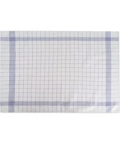 Aspero® 10 Geschirrtücher Classic Weiß/ Blau -Angebote Backen Store unnamed file 586
