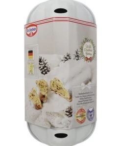 Dr. Oetker Stollenbackform "White Christmas Baking", 31 Cm Gesamt: Länge 31cm, Breite 15cm, Höhe 7cm -Angebote Backen Store unnamed file 775