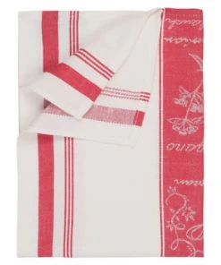 ROSS® Halbleinen-Geschirrtuch "Exclusiv" Rot