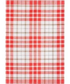 KRACHT® Küchentuch "Blockstreifen" Rot