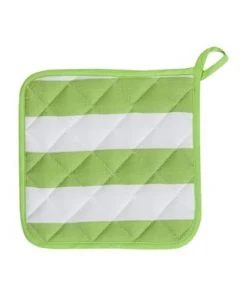 KRACHT® Topflappen "Blockstreifen" 16 GRÜN