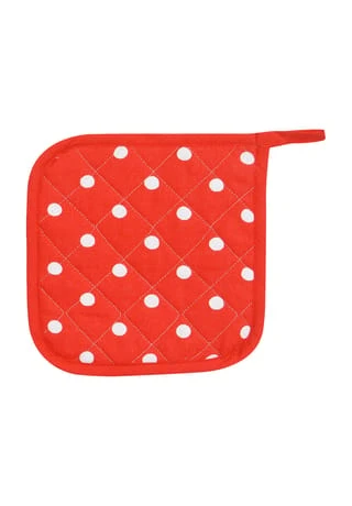 KRACHT® Topflappen "Pünktchen" 10 ROT 3 KRACHT® Topflappen "Pünktchen" 10 ROT