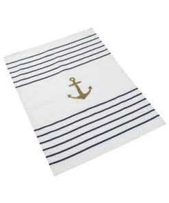 PURE DAY Geschirrtuch-Set, 2-tlg. Anker Weiß -Angebote Backen Store unnamed file 915