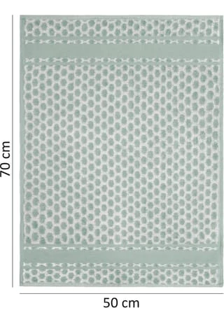 Aspero® 6 Frottee Baumwoll Geschirrtücher Grün 5 Aspero® 6 Frottee Baumwoll Geschirrtücher Grün – Bild 3