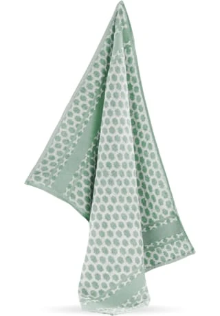 Aspero® 6 Frottee Baumwoll Geschirrtücher Grün 7 Aspero® 6 Frottee Baumwoll Geschirrtücher Grün – Bild 5