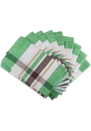 Normani® 10 Stück Geschirrtücher Toffee Stripe Grün 4 Normani® 10 Stück Geschirrtücher Toffee Stripe Grün – Bild 2