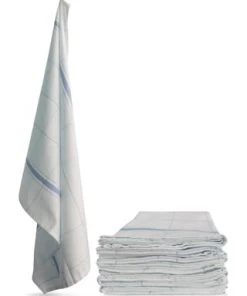 Normani® 10 Stück Geschirrtücher Profi-Wipe Blau