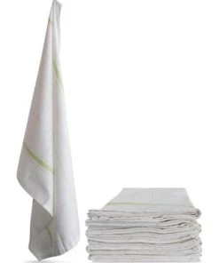 Normani® 10 Stück Geschirrtücher Profi-Wipe Grün