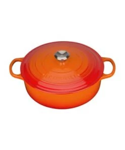LE CREUSET® Gourmet-Bräter "Signature", Gusseisen, 6,2 L Gesamt: Durchmesser 30cm